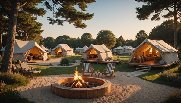 Des iles et des châteaux: Camping 4 étoiles, tendance campings, découvrez la Bretagne