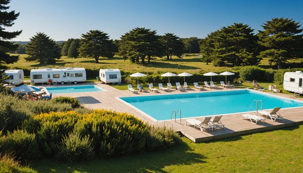 Quels sont les meilleurs campings dans le Finistère Nord qui disposent d'une piscine ?